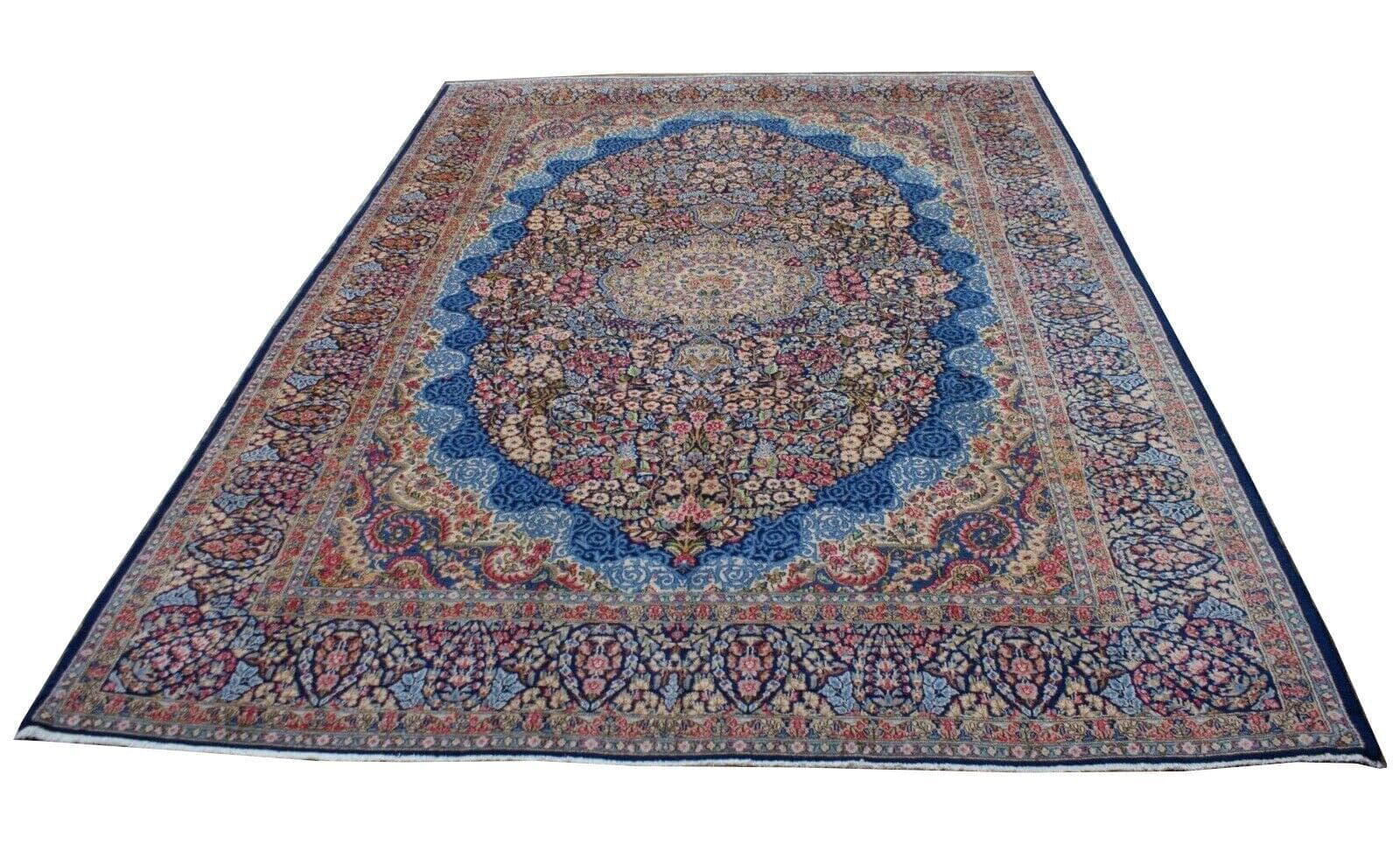 Nr. ECK1266 Handgeknüpfter Original Kerman Teppich aus Wolle, ca. 320 x 220 cm