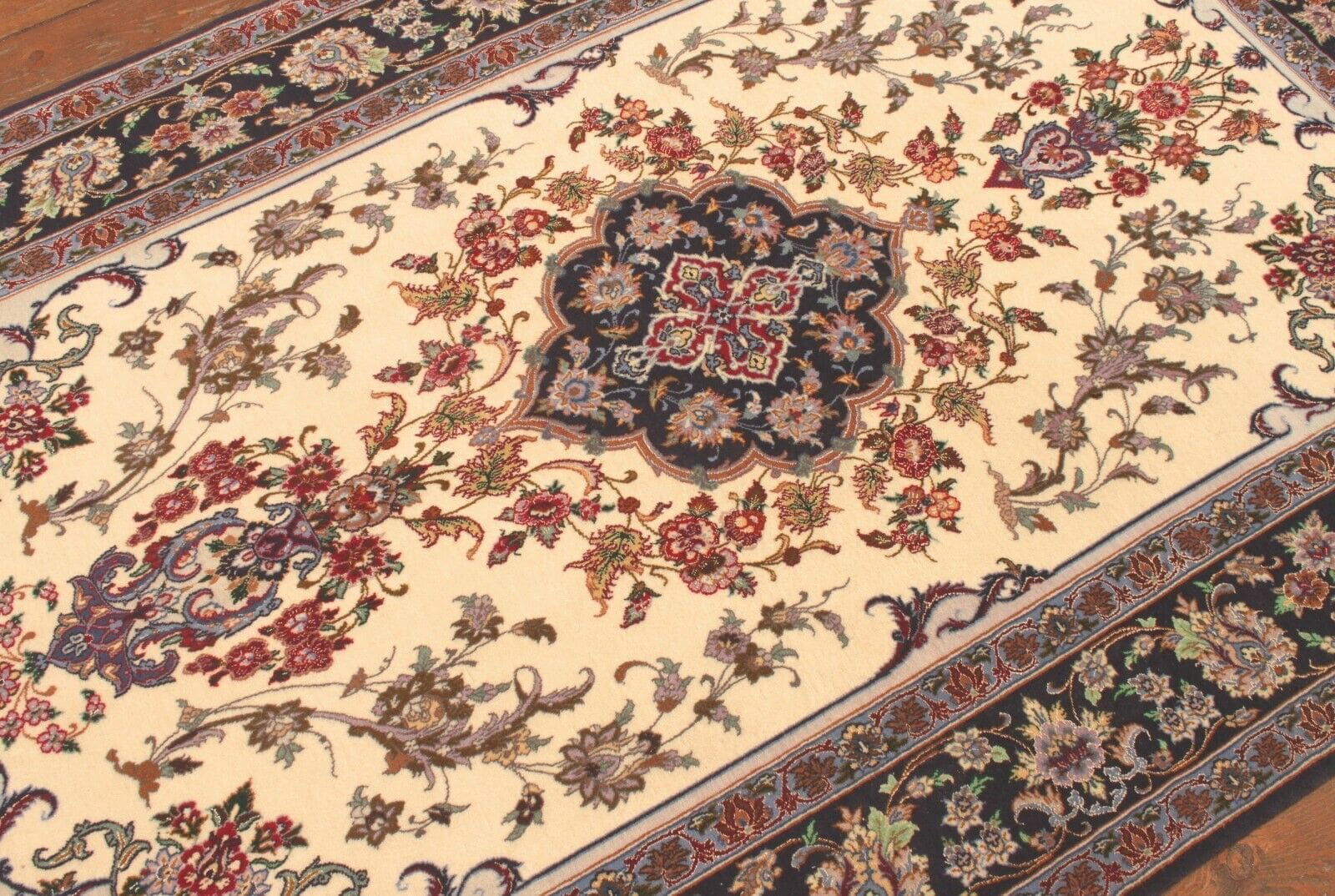 ペルシャ絨毯 171x110 cm、約800.000万ノット/m²、上質な