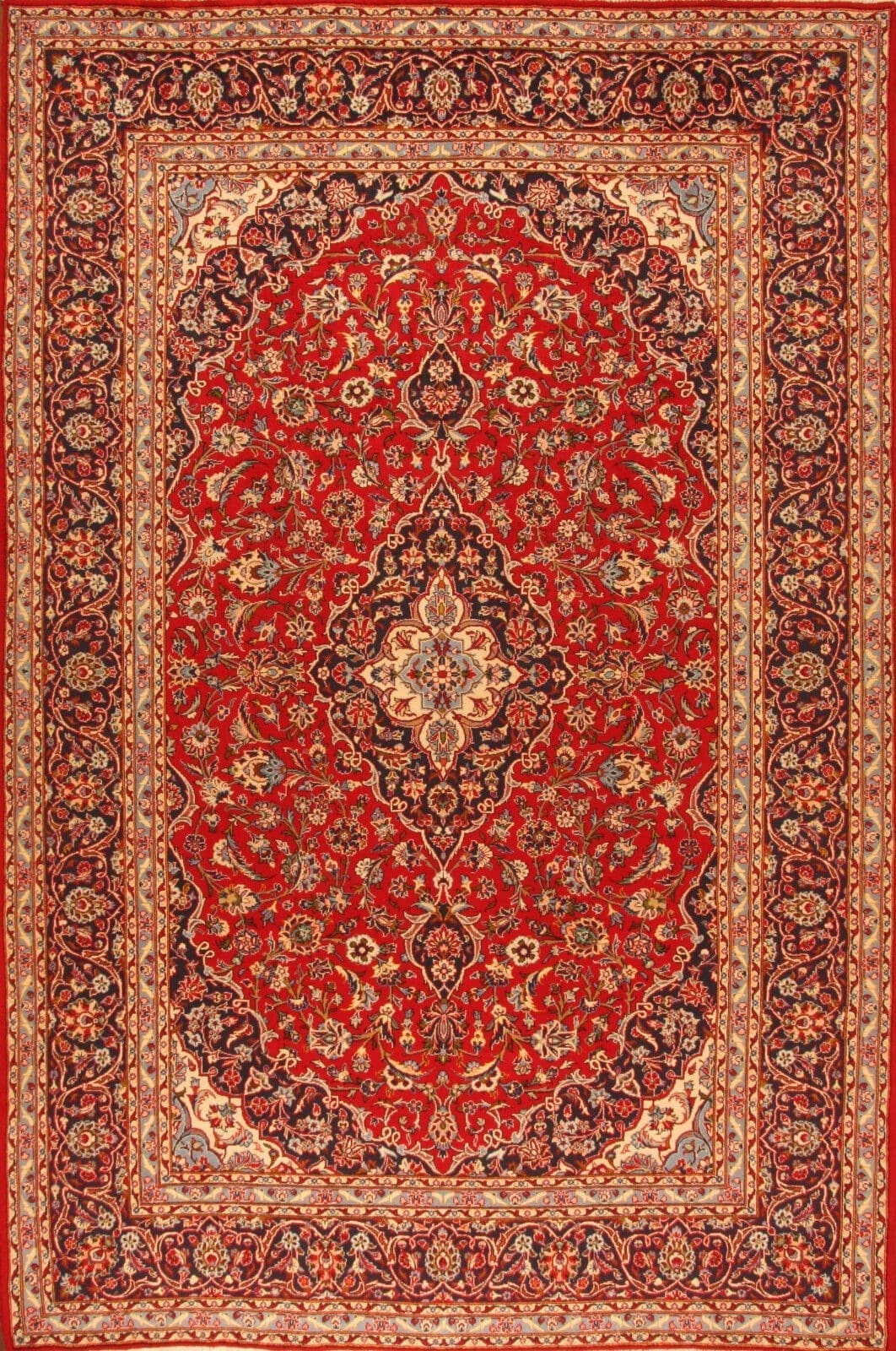 **Wunderschöner handgeknüpfter Perserteppich 377x250cm – ca. 200.000 Knoten/m² – Meister Knüpfung – 100% Wolle – Biologisch gereinigt – Handgeknüpft**