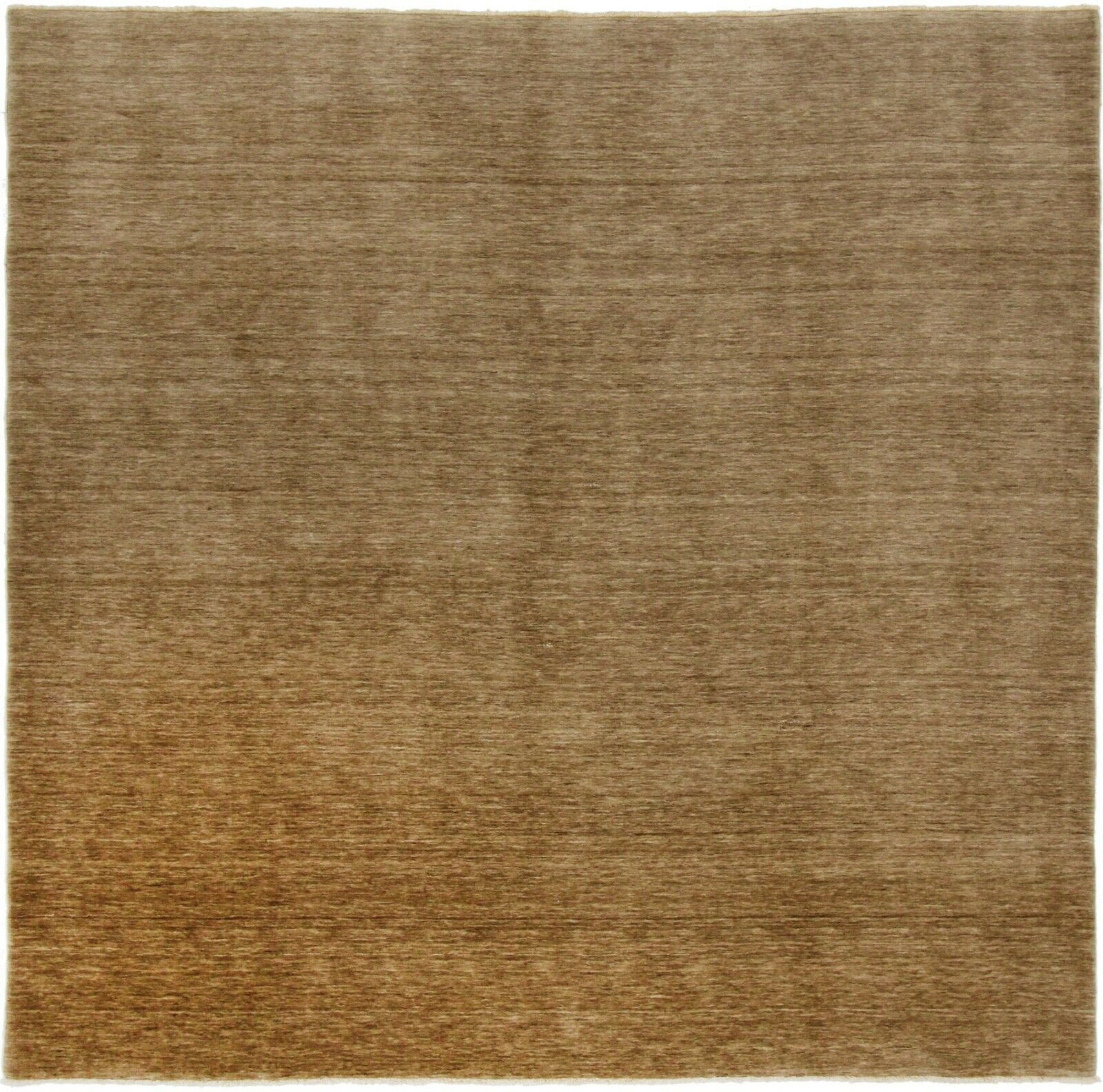 Einfarbiger Perserteppich 251x245 cm – Handgeknüpft, Top Zustand