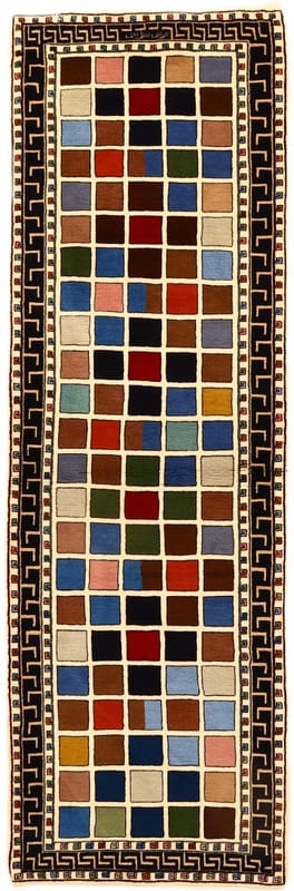 Handgeknüpfter Sarough Teppich 252x83 cm – Modernes Design, Orientteppich