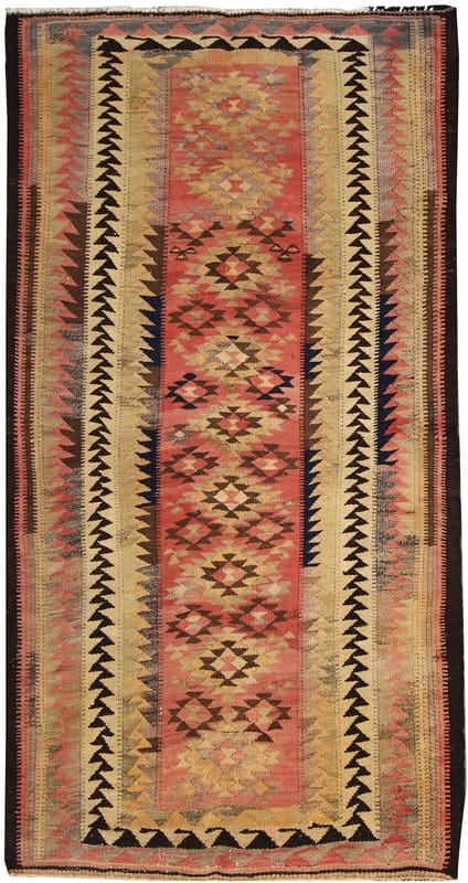 Kelim 297x159 cm - Hochwertiger Orientteppich, handgewebt