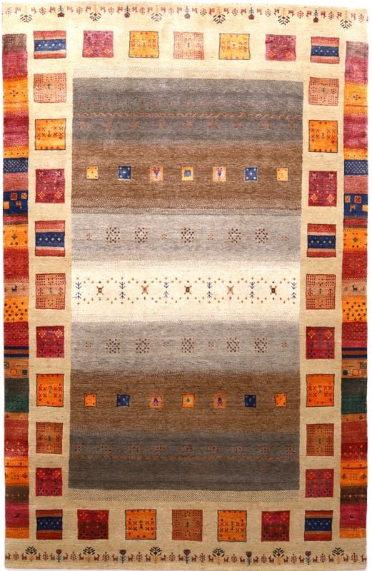 LORIBAFT Orientteppich 307x196 cm, robust & handgeknüpft