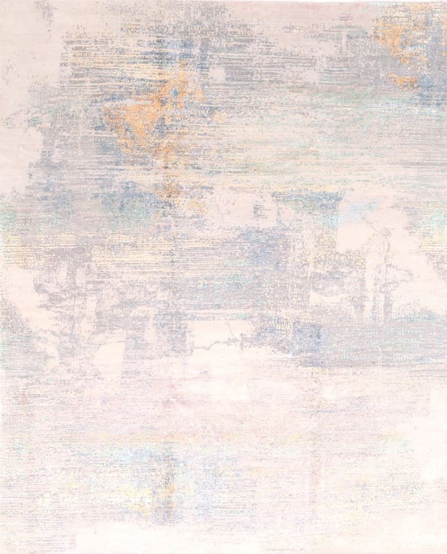 MODERN Nepal Teppich 302x251 – Handgeknüpft, weiche Schurwolle
