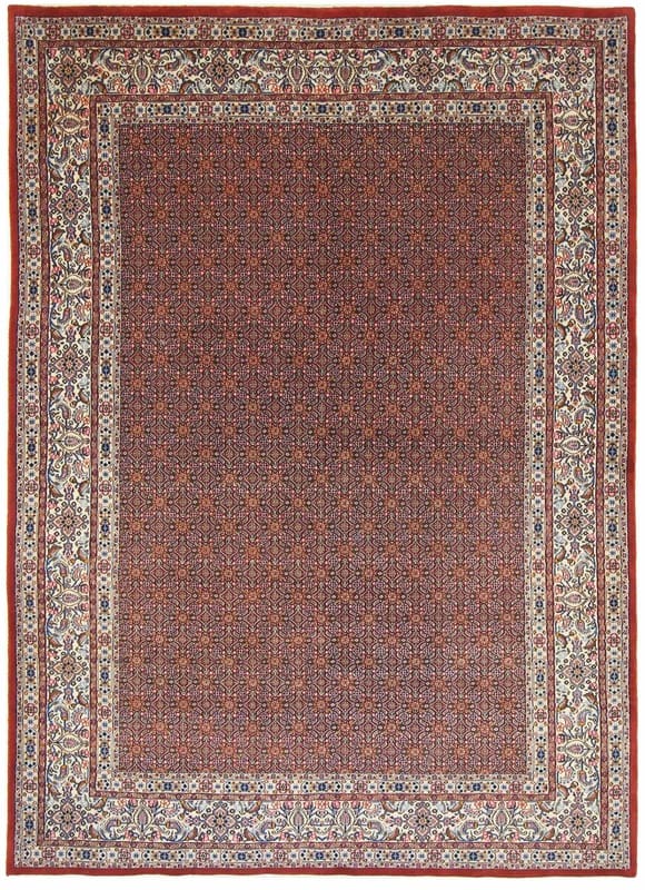 Orientteppich 294x195 cm, Moud, handgeknüpft, traditionell