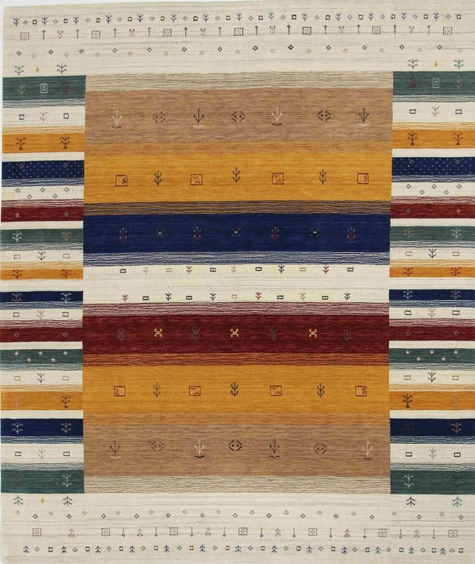 Orientteppich 304x257 cm – traditionelles Lori-Design, handgeknüpft