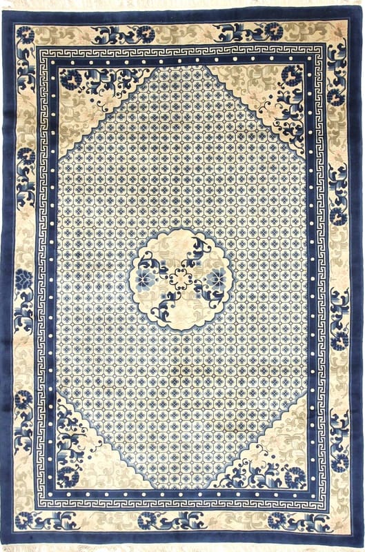 Orientteppich China 279x190 - Traditionelles Design, handgeknüpft