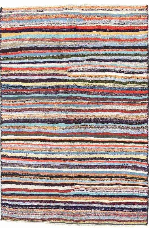 Orientteppich KELIM 233x146 cm - Traditionelles Design, handgewebt