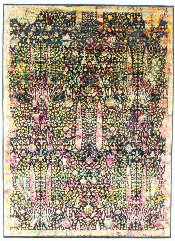 Orientteppich Modern Lotus 372x240 cm – handgeknüpft, stilvoll