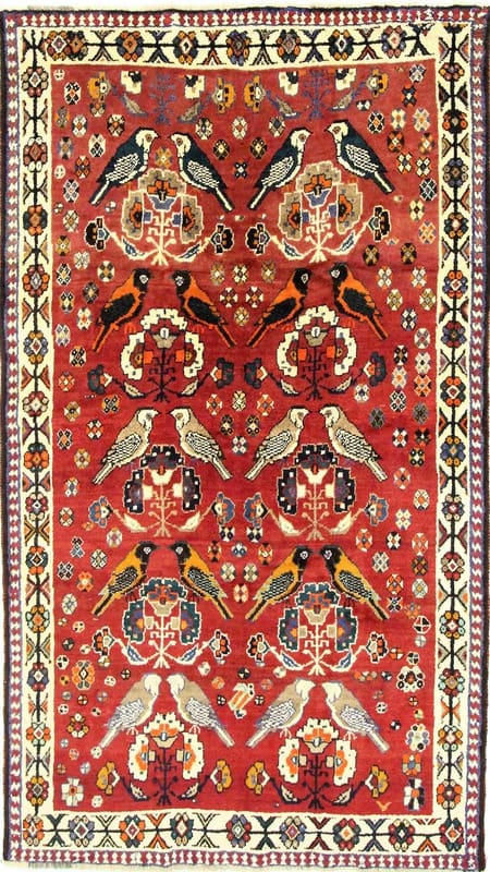 Orientteppich SHIRAZ 293x167 cm aus Wolle, handgeknüpft