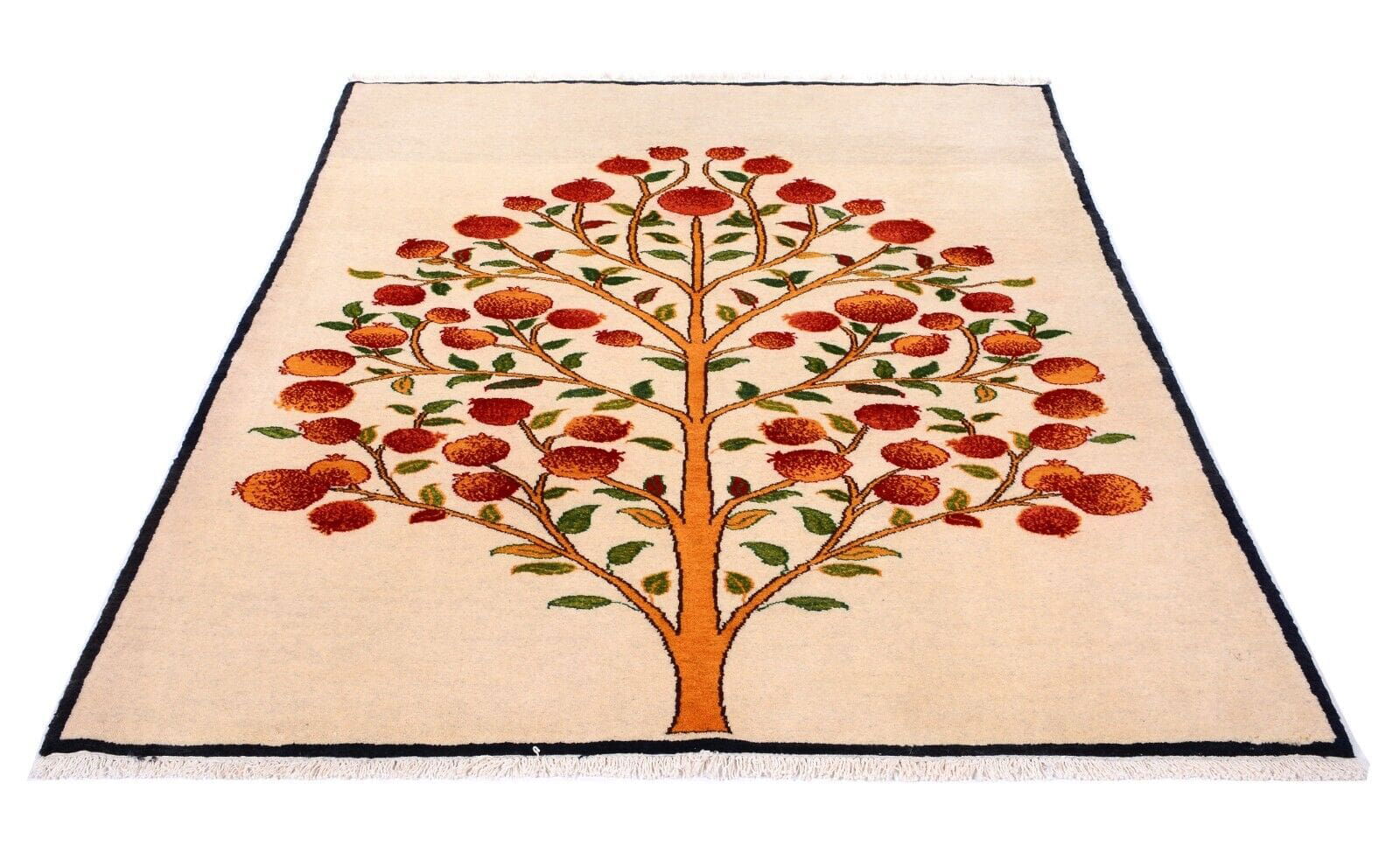 Perserteppich Loribaft 196x152 cm, 300.000 Knoten, handgeknüpft