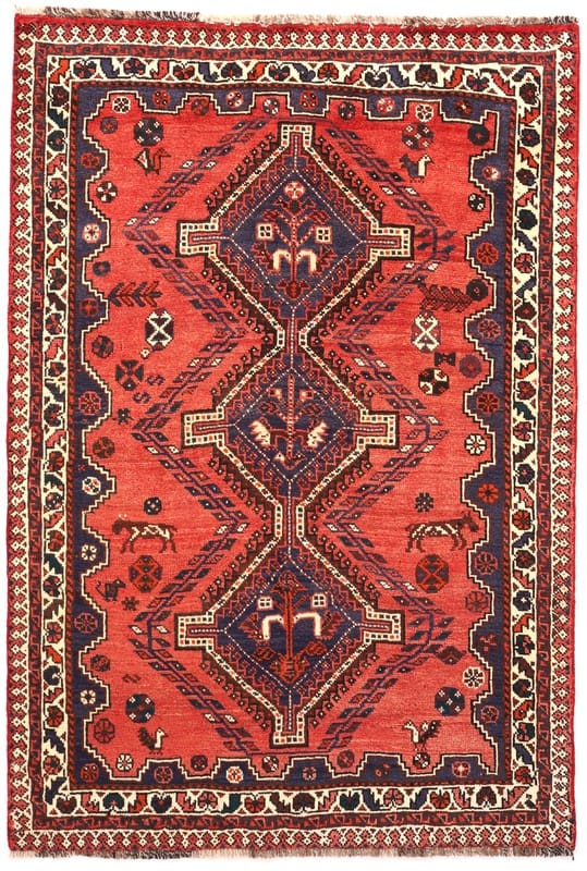 Schiraz Orientteppich 240x164 cm | Handgeknüpft aus Wolle