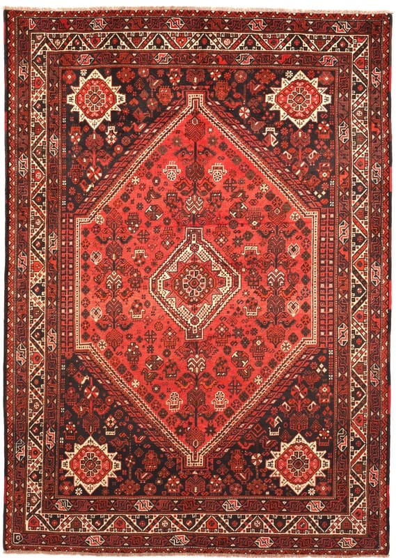 Schiraz Orientteppich 290x206cm, Wolle, handgeknüpft