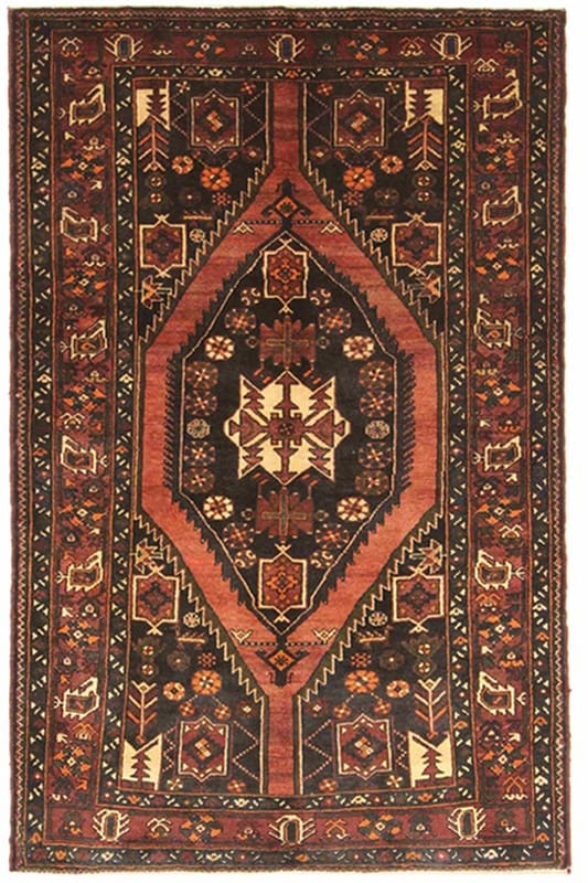 Shahsavan Teppich 216x141 cm | Antik, handgeknüpft, Orientteppich