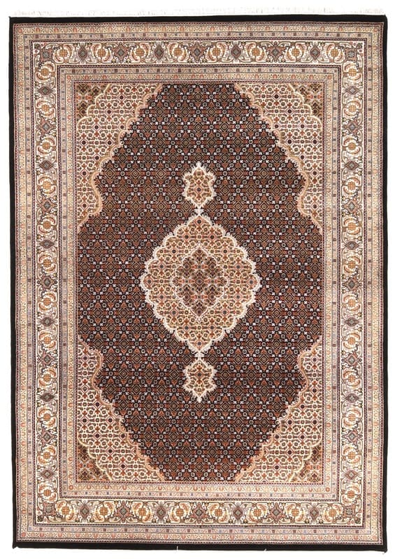 TabrizMAHI Orientteppich 247x175 cm, handgeknüpft, einzigartiges Muster