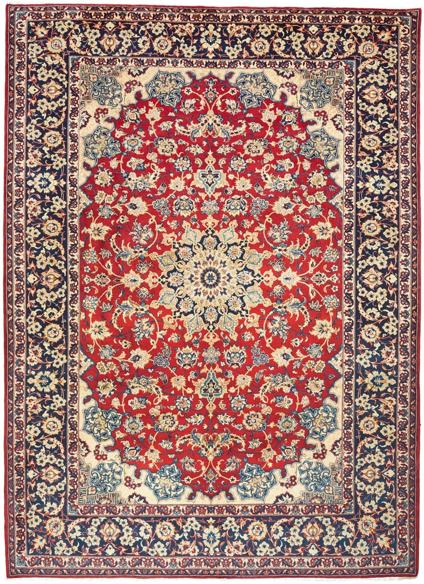 Najafabad Teppich 271 x 370 cm | Handgeknüpft | Perserteppich