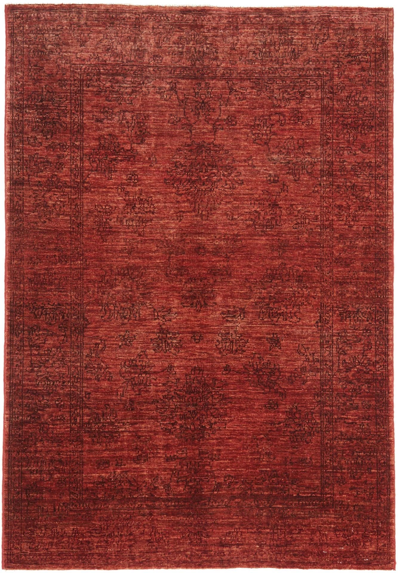 Ziegler Orientteppich 106 x 147cm, Schurwolle, handgeknüpft